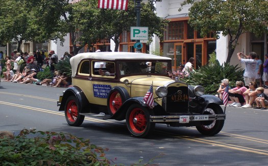 July 4th Parade, Santa Barbara