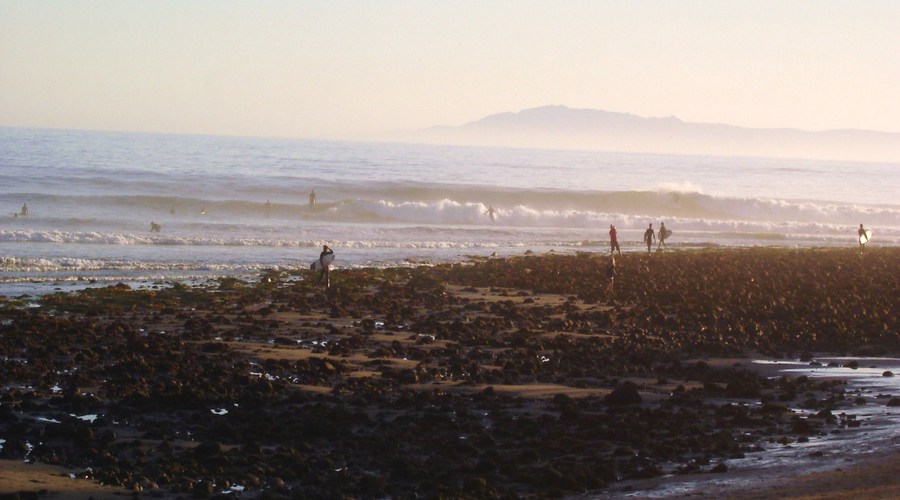 Rincon Point Waves , Santa Barbara, California