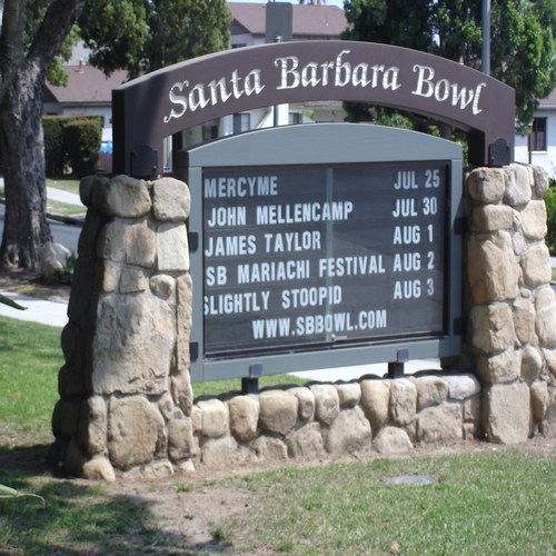 Santa Barbara Bowl, Santa Barbara, California