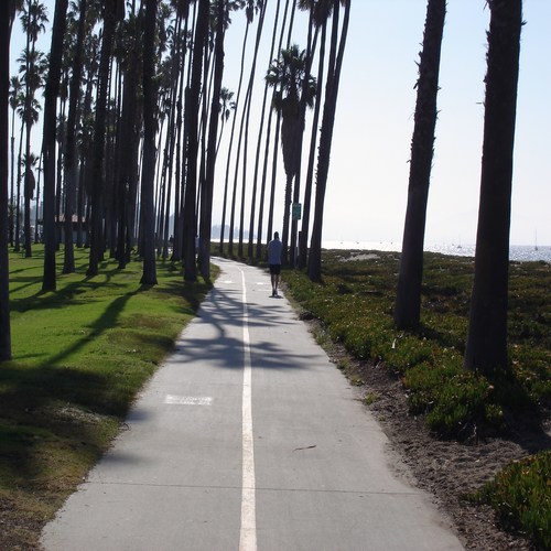 Santa Barbara Bike Path, Cabrillo Blvd. Promenade
