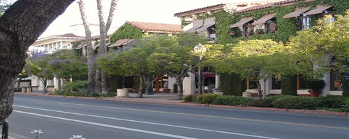 Downtown Santa Barbara, California