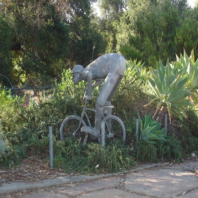 Santa Barbara Mountain Biker